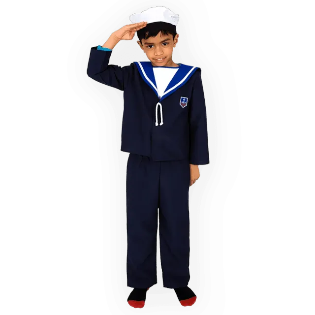 PRETEND TO BEE Sailor costume marinaio bambino ecologico