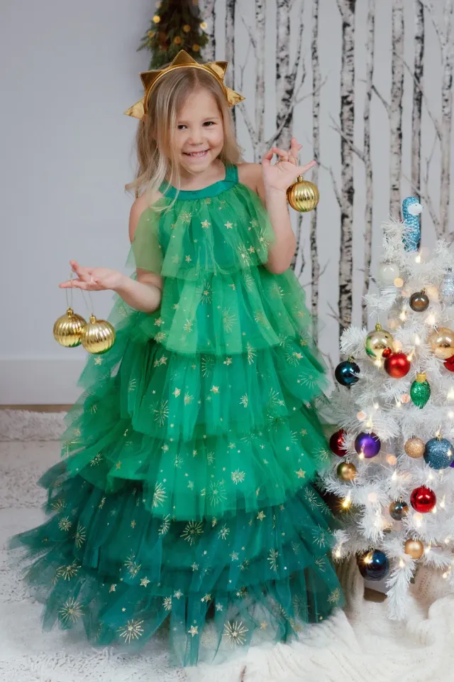 Great Pretenders Christmas Tree vestito natale albero con fascia stelle