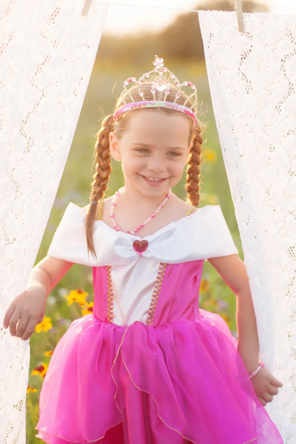 Great Pretenders Fairy Princess tiara rosa oro