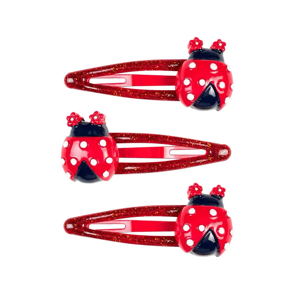 Souza! Ladybird mollette per capelli rosse 2 pezzi coccinella