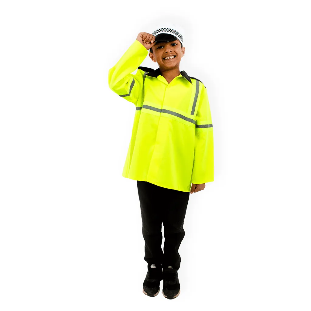 Pretend to Bee Costume Polizia Stradale Giallo con Cappello