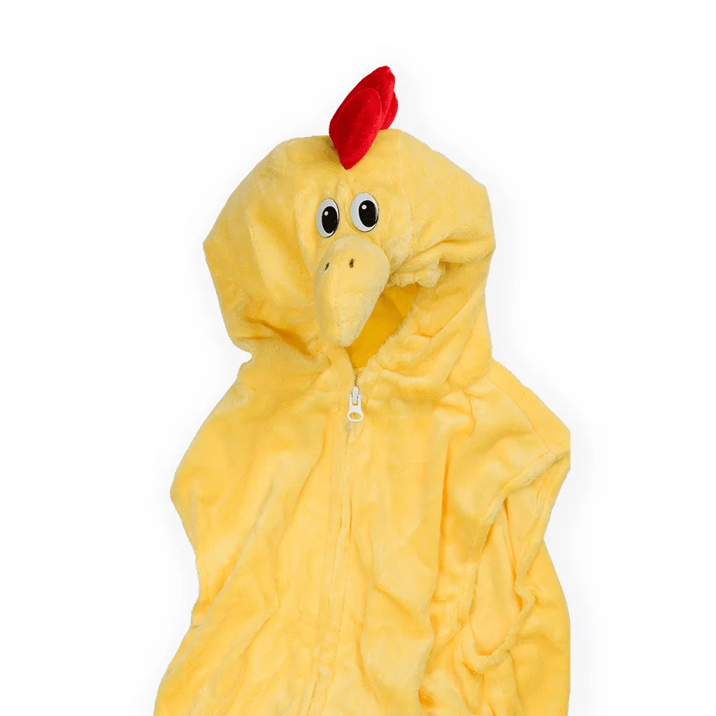 Pretend to Bee Costume Pollo Giallo con Cappuccio 3-7 Anni