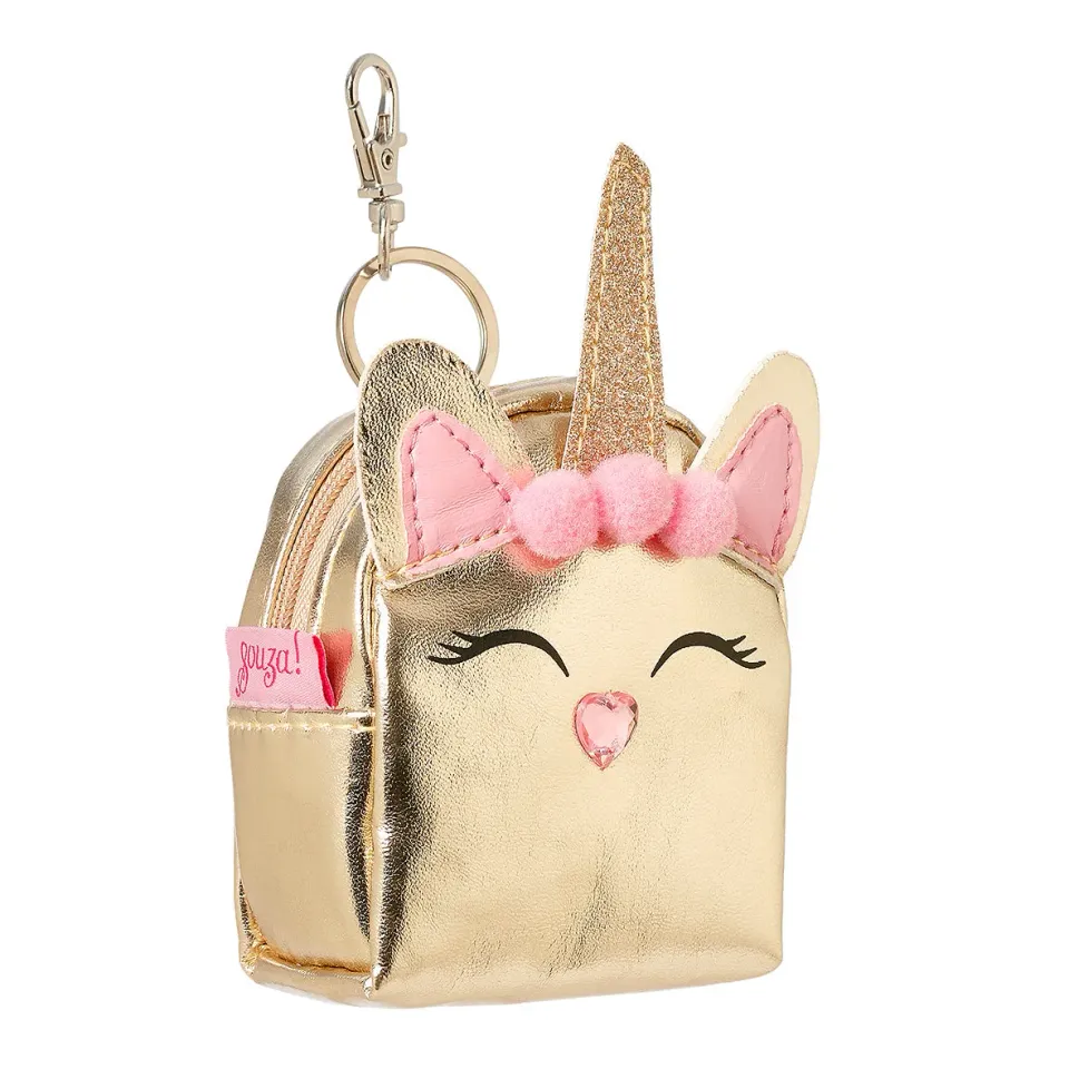 Souza! Yma Unicorn portafoglio bambina oro 12x6x4 cm