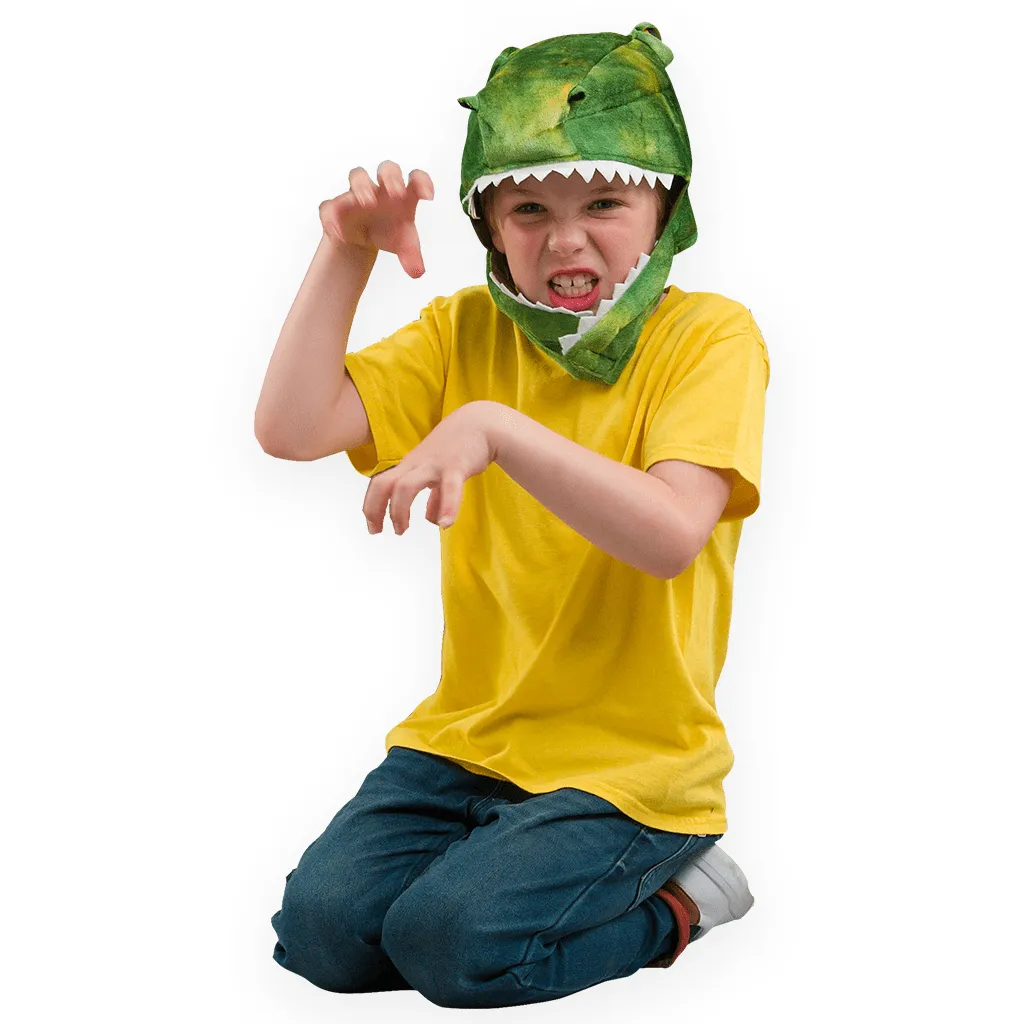 Pretend to Bee Dinosaur set dinosauro coda e cappuccio