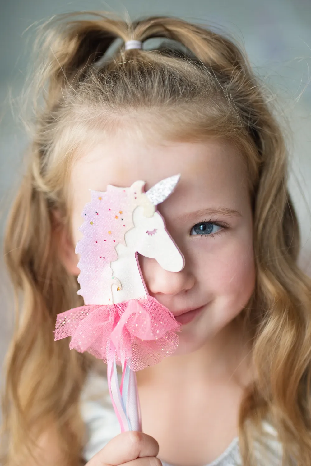 Great Pretenders Fanciful Unicorn bacchetta magica rosa