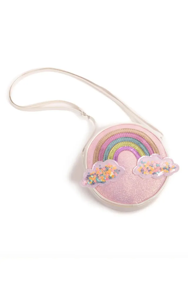 Great Pretenders Rainbow borsetta arcobaleno con nuvole