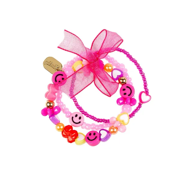 Souza! Hortence Smiley bracciale bambina rosa smile
