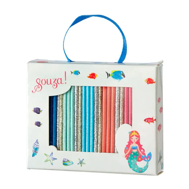 Souza Cato elastici capelli multicolore