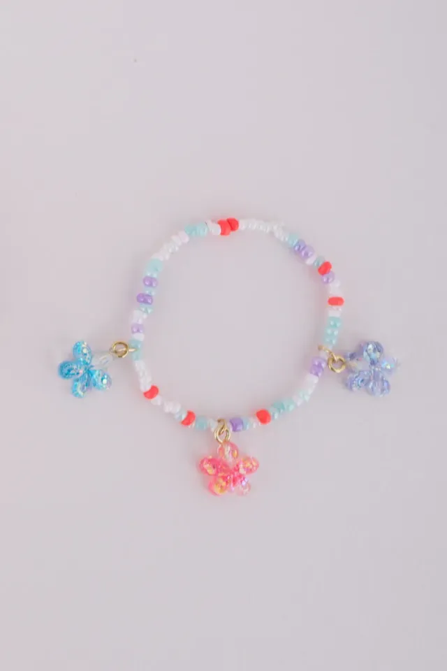 Great Pretenders Boutique Shimmer Flower braccialetto fiori