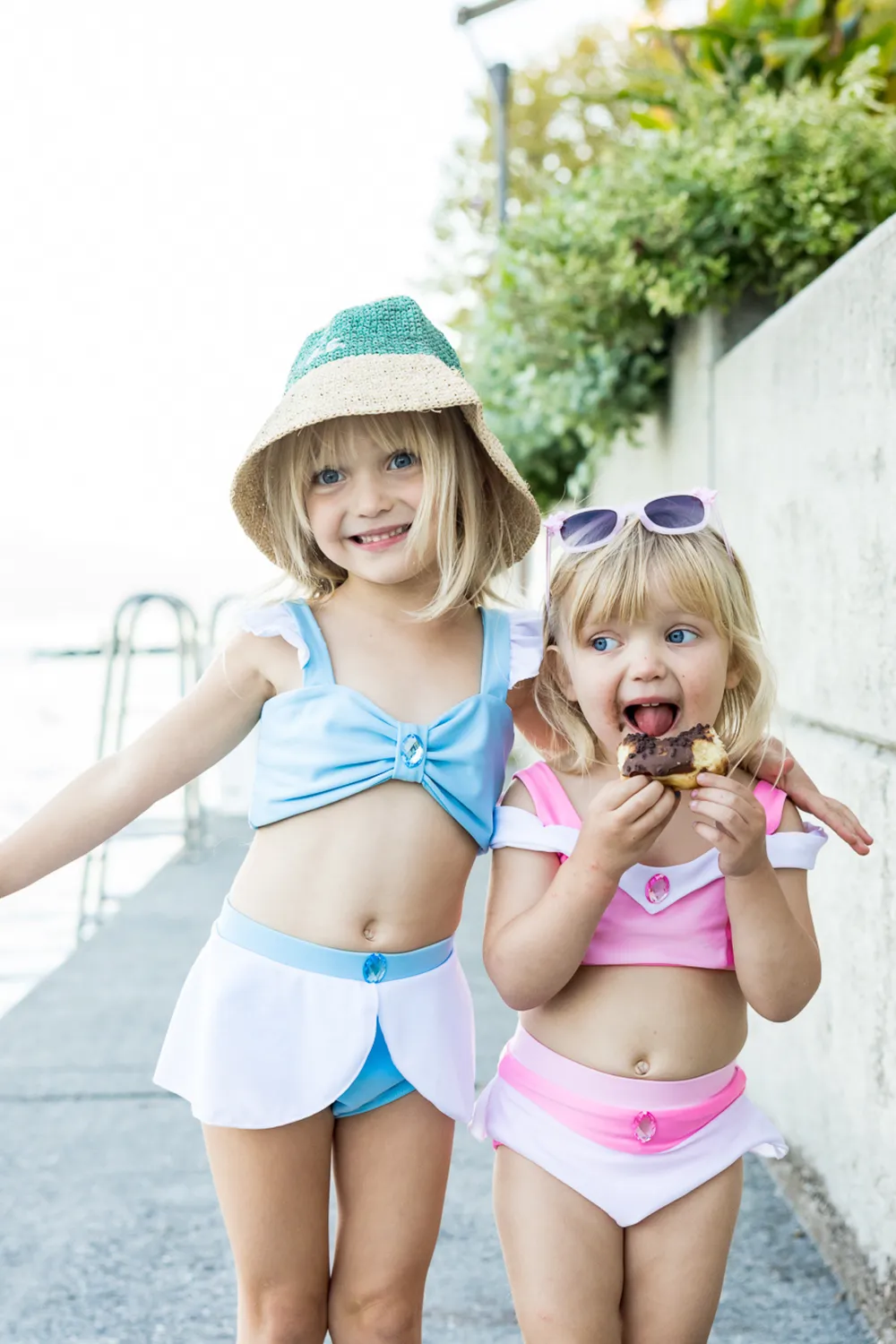 Great Pretenders Glass Slipper Swim Suit bikini principessa blu