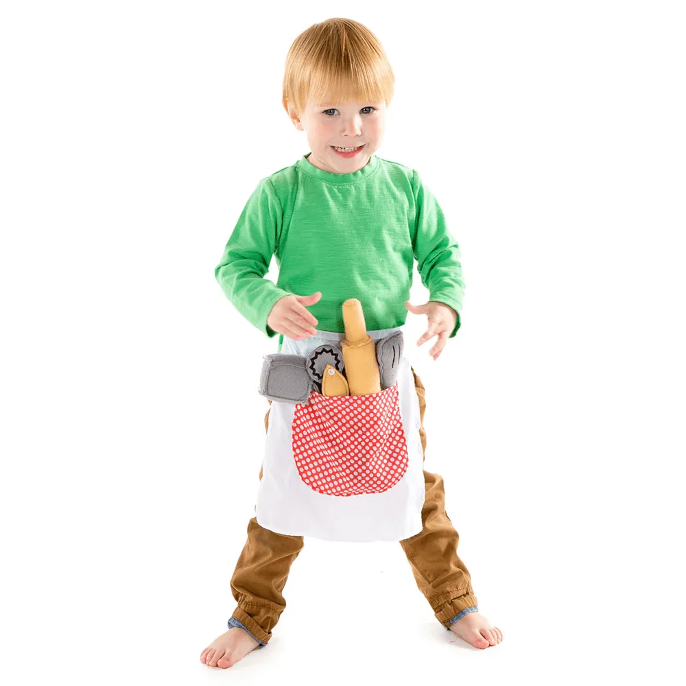 PRETEND TO BEE Chef Play Set set da cuoco 6 pezzi in poliestere