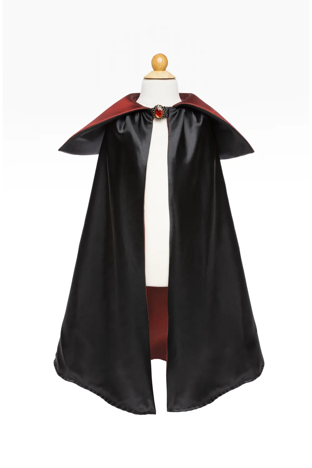 Great Pretenders Vampire Cape mantello vampiro nero-rosso