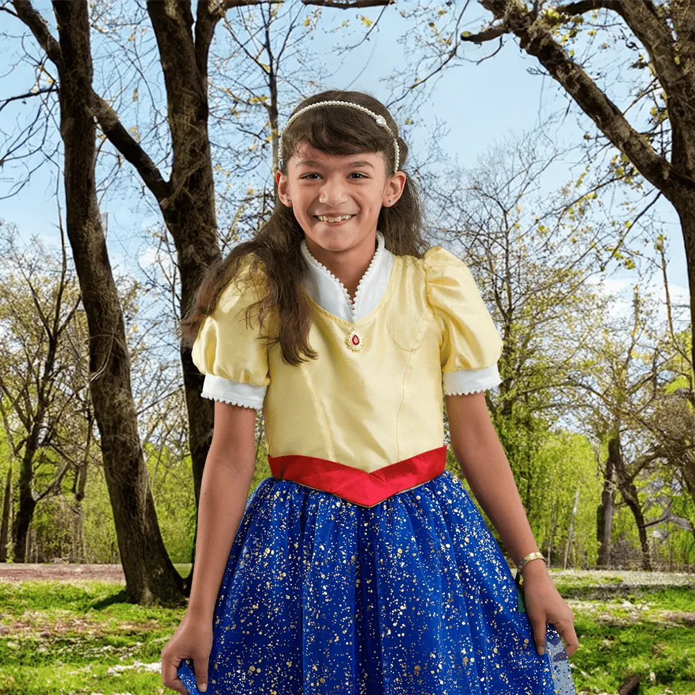 Pretend to Bee Snow White Princess vestito Biancaneve