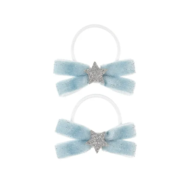Souza! Livia elastici capelli fiocco blu 2 pezzi