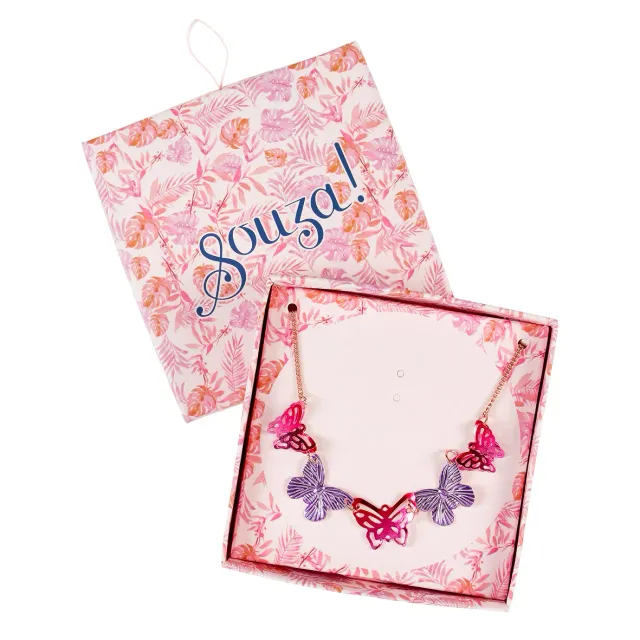 Souza! Giftbox collana farfalla multicolore regalo